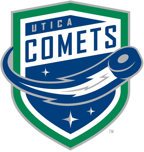 Utica Comets 2013 14-Pres Primary Logo iron on transfers for T-shirts